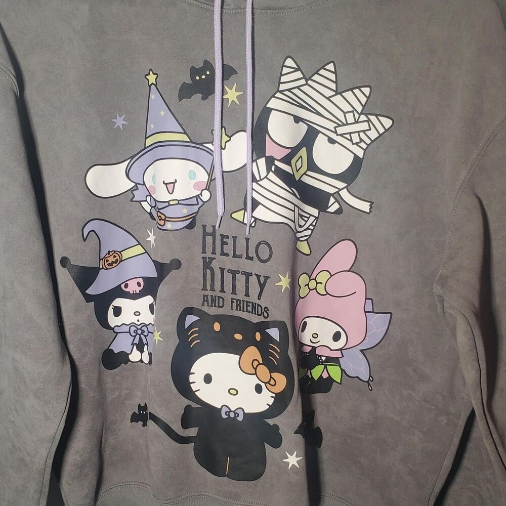 Hello-Kitty Hoodie - Teen (Size L) - Halloween Themed